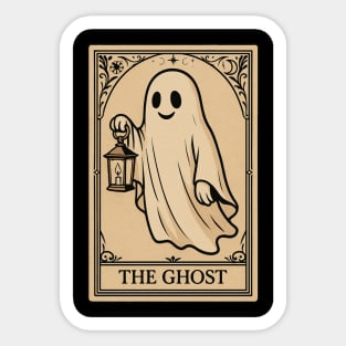 Spooky Arcana: The Ghost Tarot Sticker